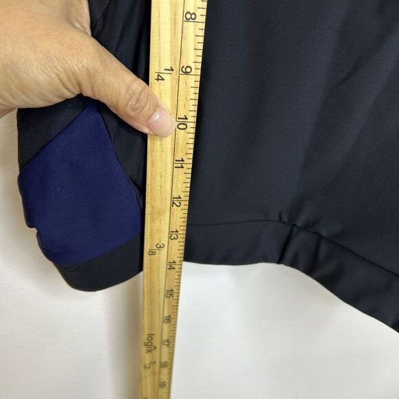 ATHLETA‎ Bonaire Bikini Top Laser Cut Sports Bra Seamless Black Wirefree Sz M - Picture 9 of 9